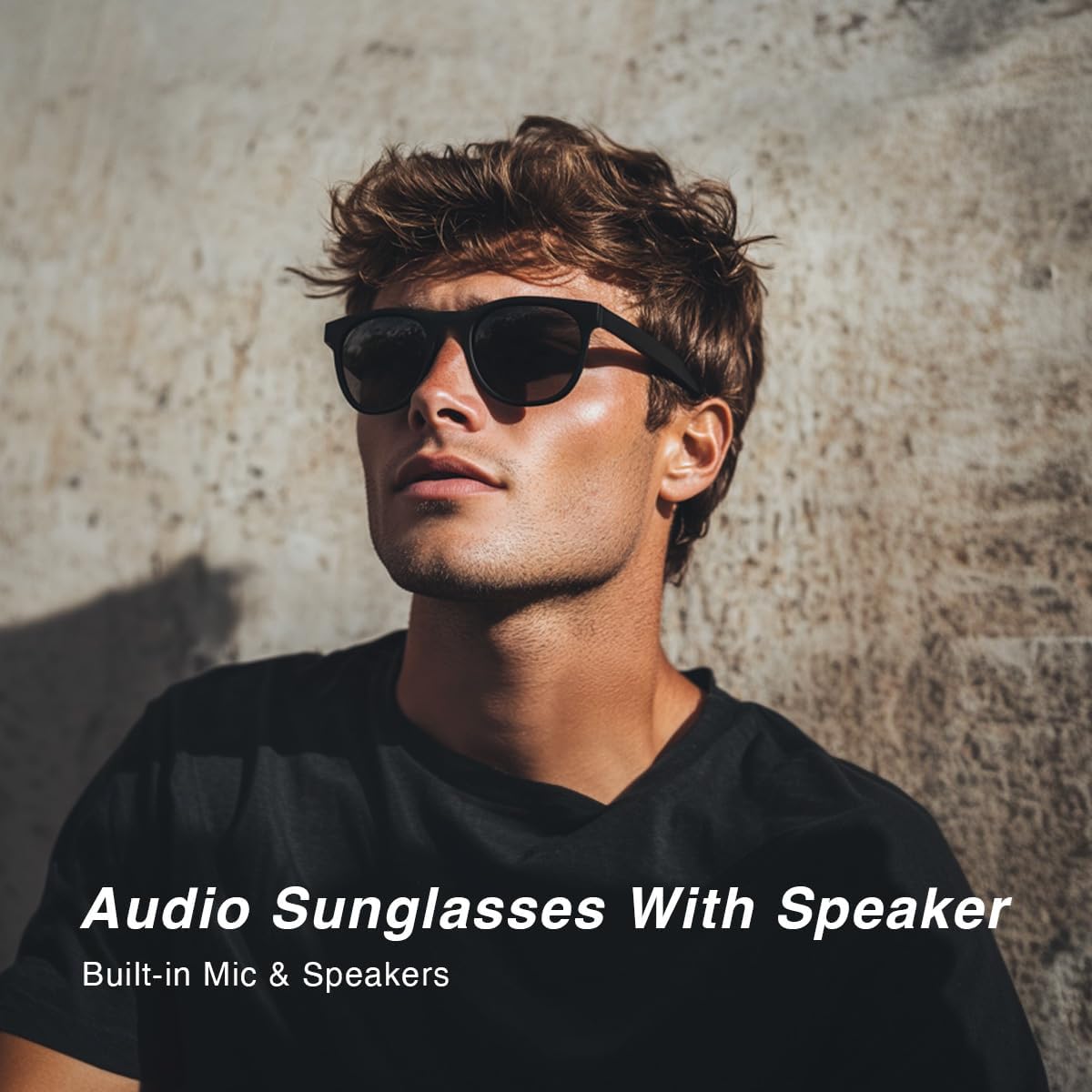 GS01 Smart Bluetooth Sunglasses, Audio Sunglasses With Speaker, UV400 Polarized lens, Open Ear Music, Touch Control - Image 4