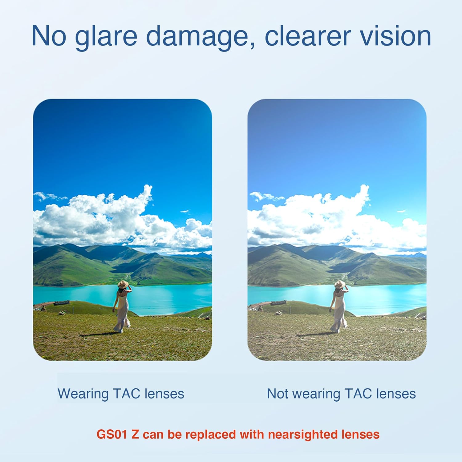 GS01 Smart Bluetooth Sunglasses, Audio Sunglasses With Speaker, UV400 Polarized lens, Open Ear Music, Touch Control - Image 5