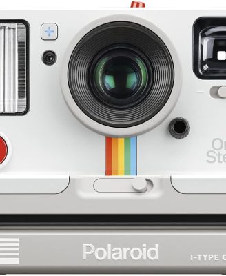 (Old Model) Polaroid OneStep+ White (9015) Bluetooth Connected Instant Film Camera