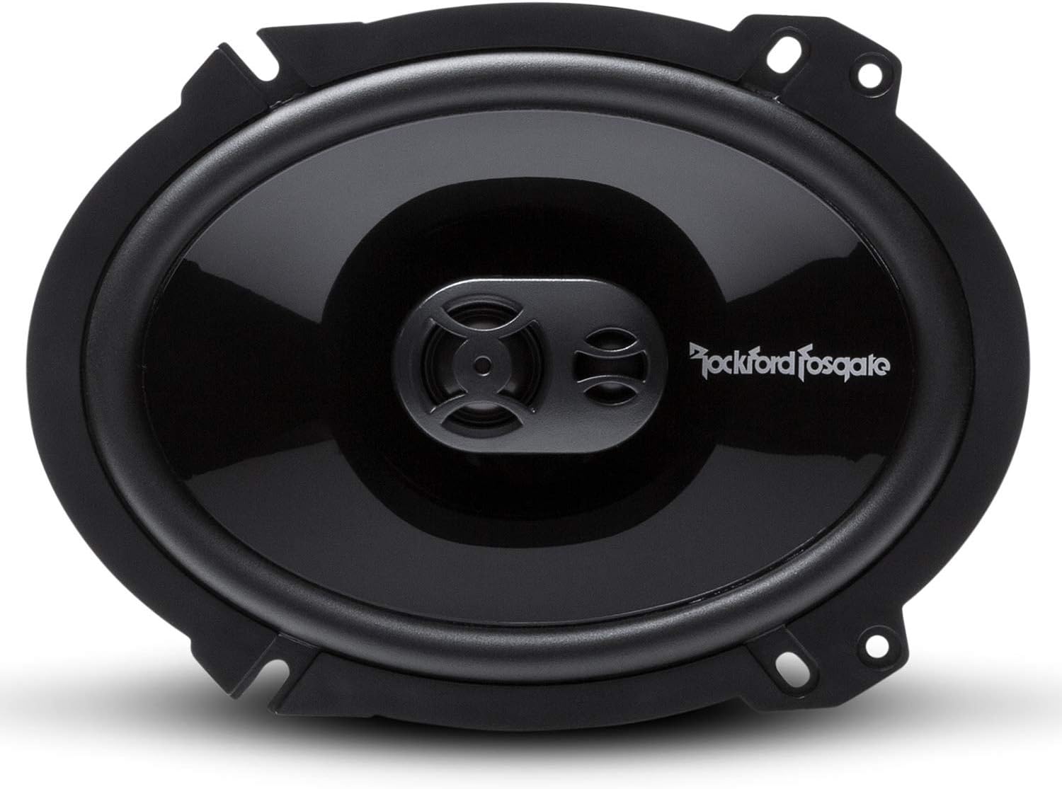 Rockford Fosgate P1683 Punch 6"x8" 3-Way Coaxial Full Range Speakers - Black (Pair) - Image 2