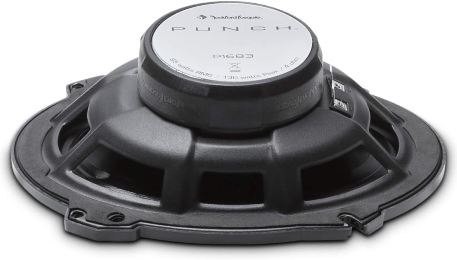 Rockford Fosgate P1683 Punch 6"x8" 3-Way Coaxial Full Range Speakers - Black (Pair) - Image 6